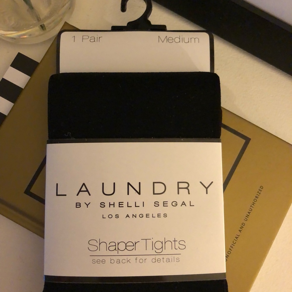 NWT Shaper Tights. Black. Size Medium